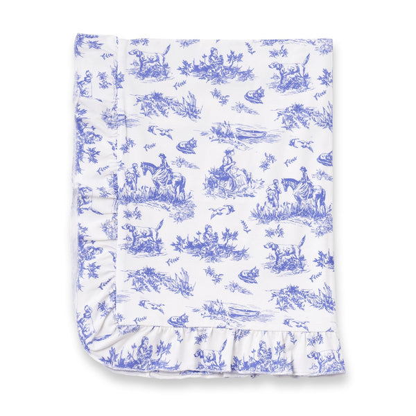toile-de-jouy-stroller-bamboo-blanket Tesa Babe - Sophia's StyleBaby Blankets-1